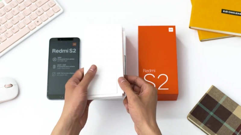Распакоа redmi s2