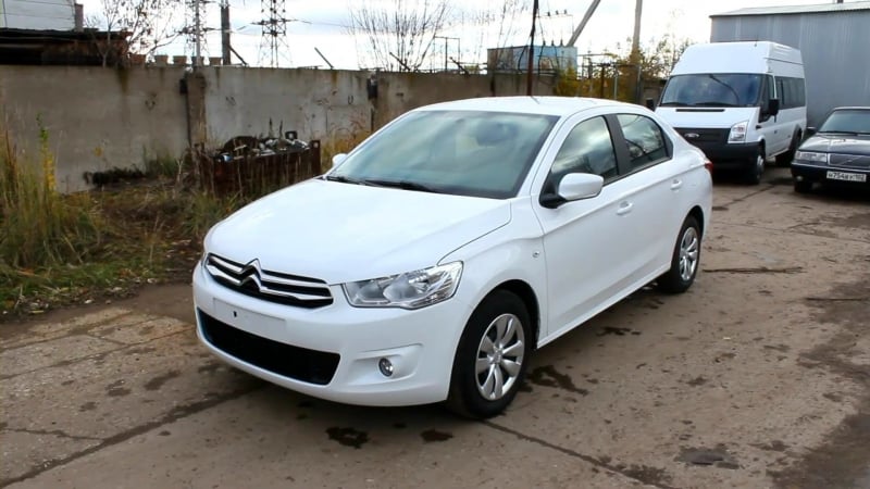 2013 citroen c elysee start up, engine, and in depth tour