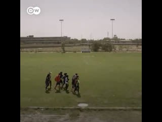 Madina azizi loves to play football and is great at it in afghanistan that's a reason to worry about her "some men threatened