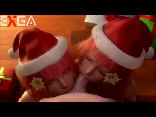 Devola x popola blowjob; minet; 3d sex porno hentai [nierautomata]