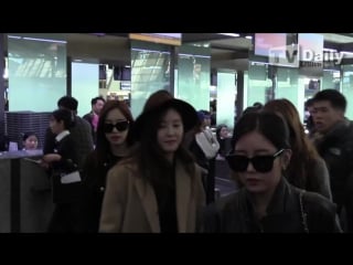 [fancam] 170116 t ara going to vietnam @ incheon airport [td]