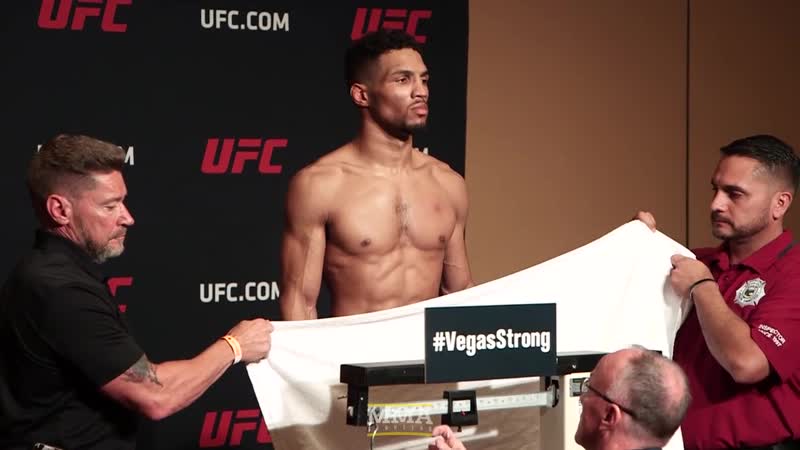 Ufc 216 weigh ins kevin lee makes championship weight on second try mma fighting