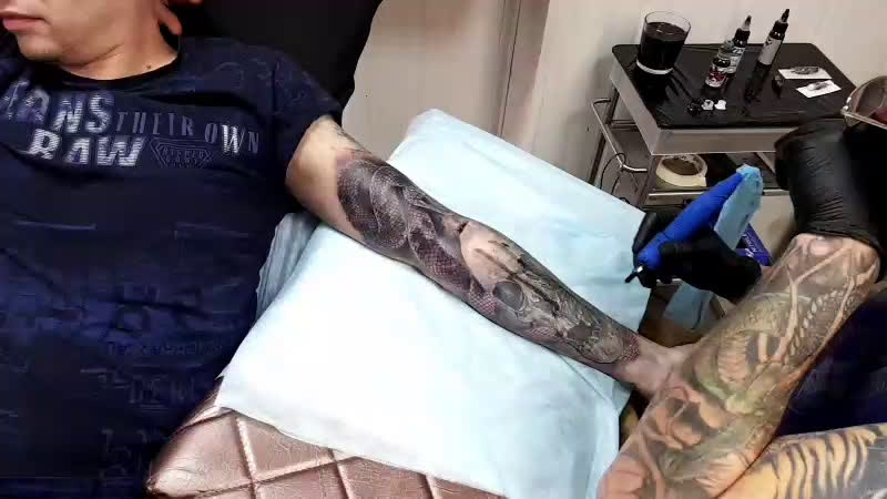 Продолжаем красить рому