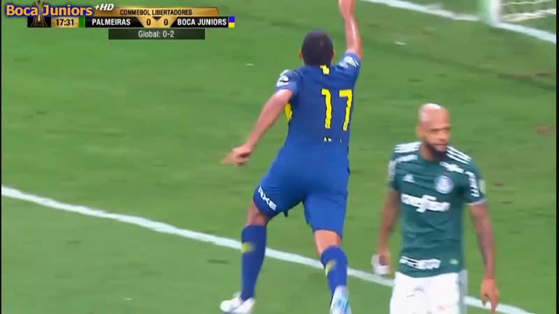 Palmeiras 2 2 boca (semifinal, vuelta, copa libertadores 2018)