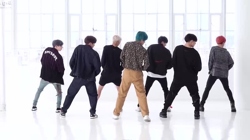 Bts (방탄소년단) 작은 것들을 위한 시 (boy with luv) dance practice [mirrored]
