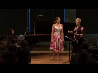 Master class with joyce didonato at carnegie hall, day 3