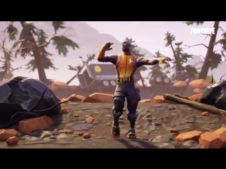 Fortnite emote алоха