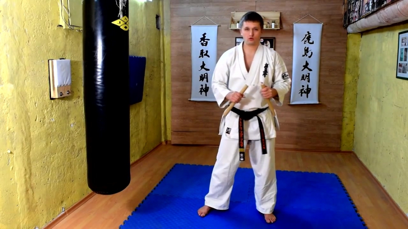 7 урок нунчаку кистевые перехваты киокушинкай каратэ nunchaku kyokushinkai karate kobudo