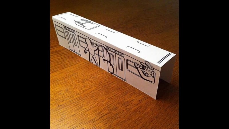 Оптические иллюзии на бумаге !!!