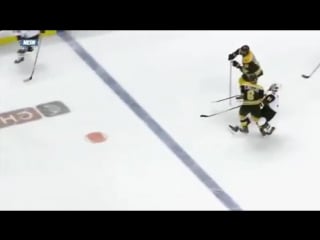 Colin miller hits alex coyotis boston bruins