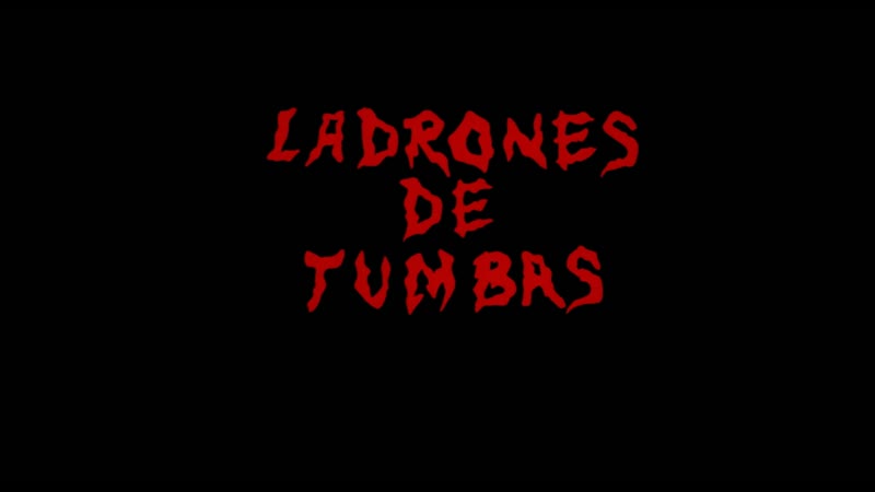 Расхитители гробниц / ladrones de tumbas / grave robbers (1989) dir rubén galindo jr