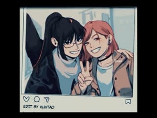 Maki zenin x nobara kugisaki edit; nobamaki