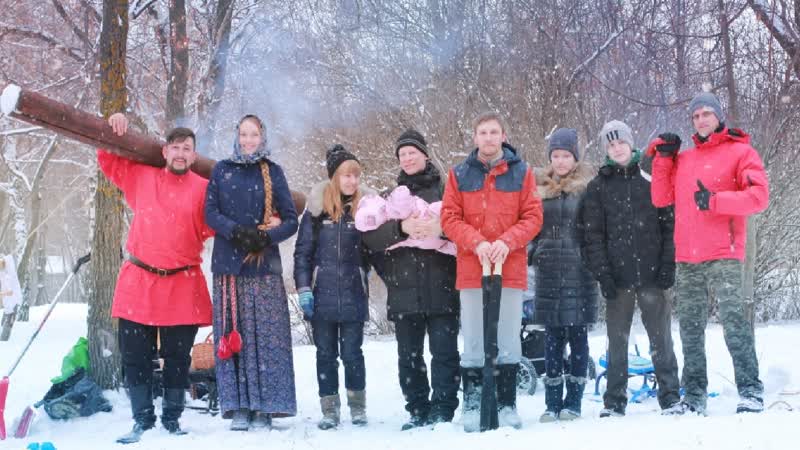 Богатырские забавы в молодёжном парке