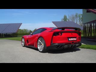 Novitec ferrari 812 n largo exhaust