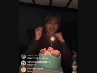 190114 zkdlin instagram live (cut)