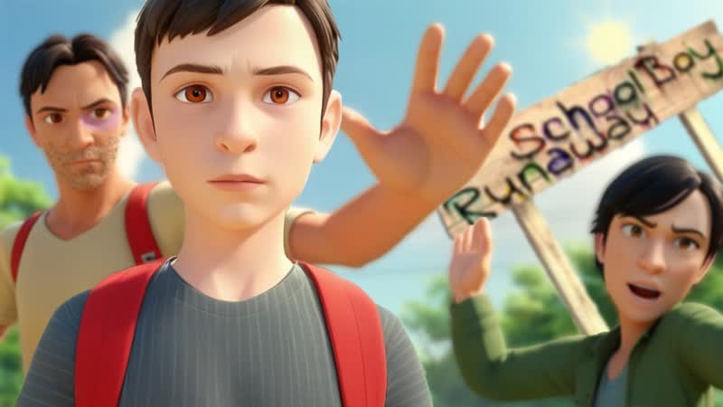 Батя кошмарит сына, а мамаша раздает всем лещей круговорот абьюза в schoolboy runaway!