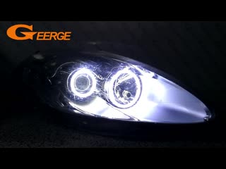 For fiat croma facelift 2008 2009 2010 2011 excellent ultra bright illumination cob led angel eyes kit halo rings