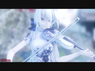 【mmd】『千本桜 ⁄senbonzakura』tda china dress haku [uhd] dance music video