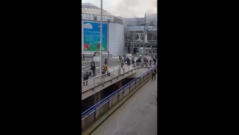 Взрыв в аэропорту брюсселя