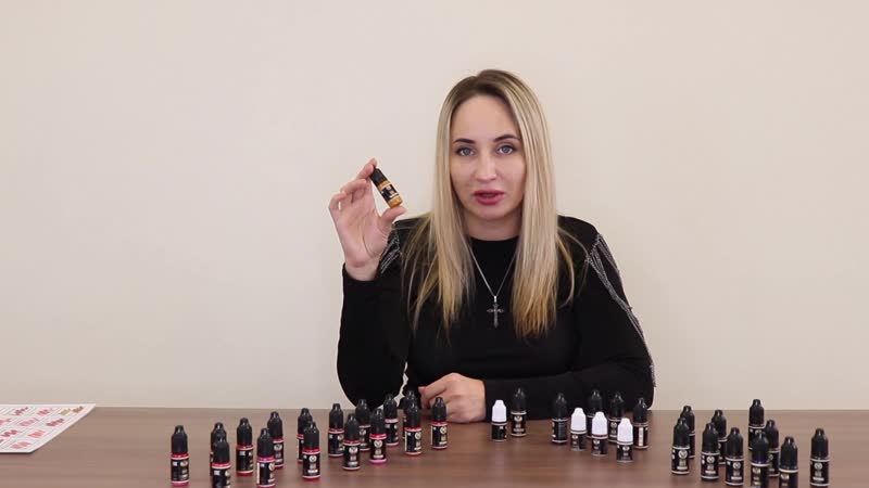 Колористика губных пигментов ms mix