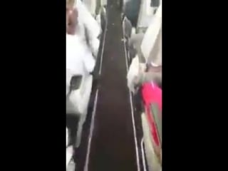 Пассажир somali airline поделился впечатлениями от полёта