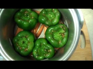 Libyan stuffed peppers filfil mahshi فلفل محشي