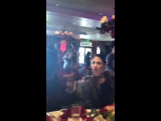 Justin with pattie mallette at the justice speaks benefit in los angeles, california