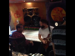 Donbroco #tbt at strongroom studios when @ first came up with the fire riff! @ @jasonperryrock