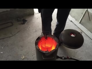 Aluminium casting at home