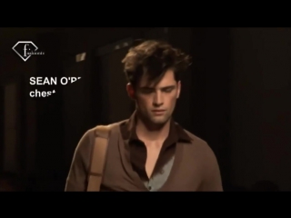 Sean o`pry milan runway 2010