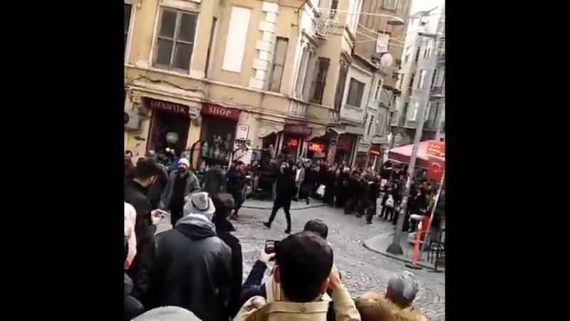 New video / çağatay ulusoy on #içerde set декабрь 2016