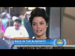Jaimie alexander sexy today show 9 14 2016