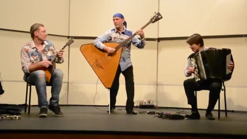 Russian folk song kalinka / "калинка" в исполнении арт трио "вольница"