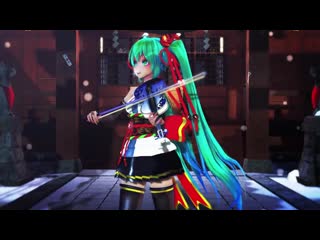 #mmd# senbonzakura ### violin ( cover violin lindsey stirling )