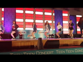 [fancam perf] 151221 sonamoo "people’s little sister" @ bufs knn teen teen concert