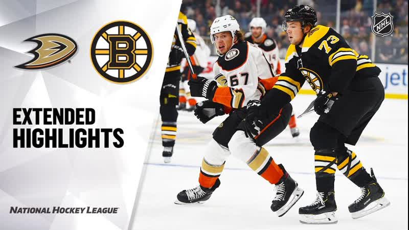 Anaheim ducks vs boston bruins oct 14, 2019 highlights hd