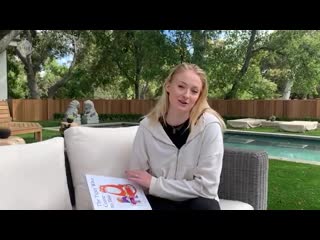 Sophie turner reads the tiger who came to tea