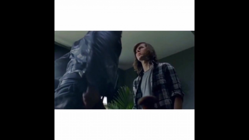 Negan and carl