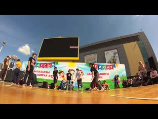 Pasha d vs girl | hip hop 1x1 | 18 | battle of school 8 | kazahstan | kostanay 01 06 15