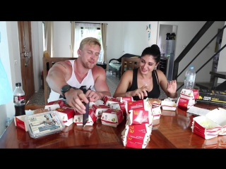 25 бигмаков за раз cheatmeal challenge 25 big mac mcdonald’s fail