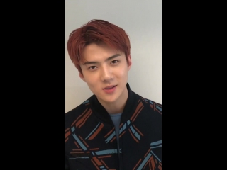 [video] 180918 sehun @ arenakorea igtv update