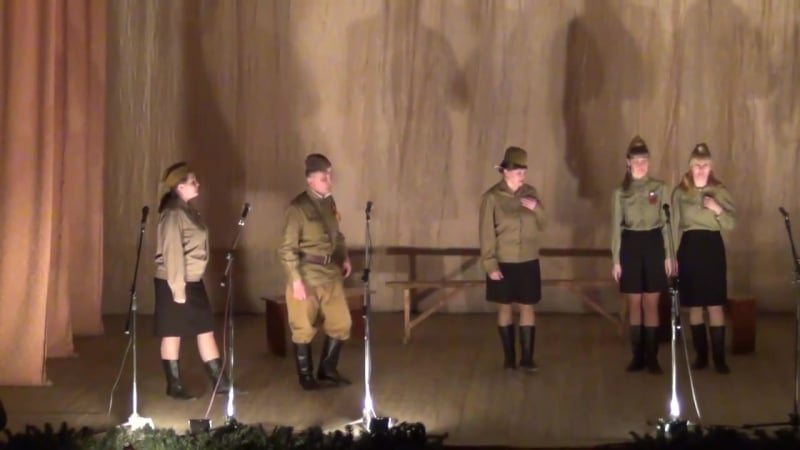 Литературно музыкальная композиция а зори здесь тихие по повести бориса василье