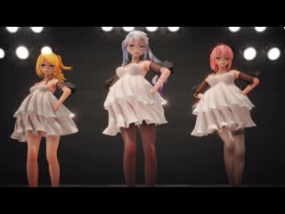 Mmd r 18 miku & rin & luka heart porn erotic version author 000