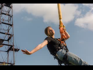 Анастасия молушенкова прыжки #freefallprox команда #prox74 объект #at53 chelyabinsk 1 jump #ropejumping 2022