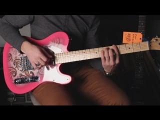 Chinese fake fender telecaster paisley