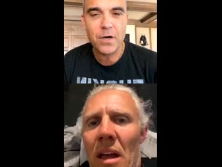 Robbie williams instagram live with jimmy bullard june 30 2020