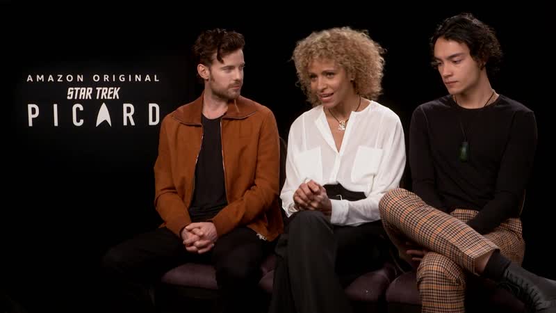 Patrick stewart, harry treadaway and the star trek cast interview