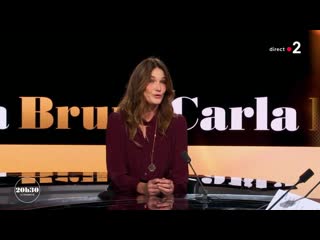 Replay 20h30, le dimanche invitée carla bruni france 2