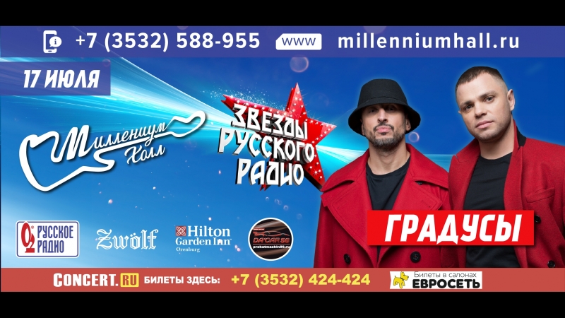 17 июля градусы в миллениум холле