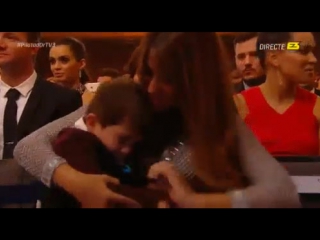 Antonela and thiago at ballon d’or gala